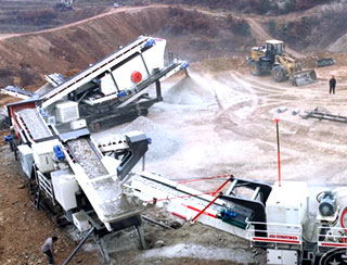 山東煙臺石灰石破碎生產線